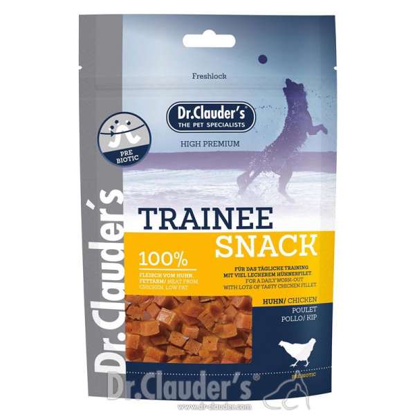 Dr. Clauder´s Trainee Snacks | Huhn | 10x 80g Hundesnack