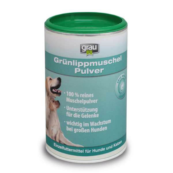 Grau Grünlippmuschel Pulver | Ergänzungsfutter