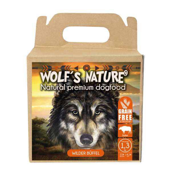 Wolf&#039;s Nature Master Premium | mit Büffel | getreidefreies Hundefutter