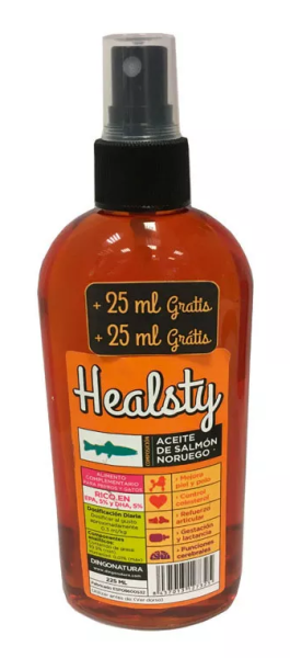 Dr. Dingo Healsty Lachsöl | 225 ml Nahrungsergänzung für Hunde &amp; Katzen