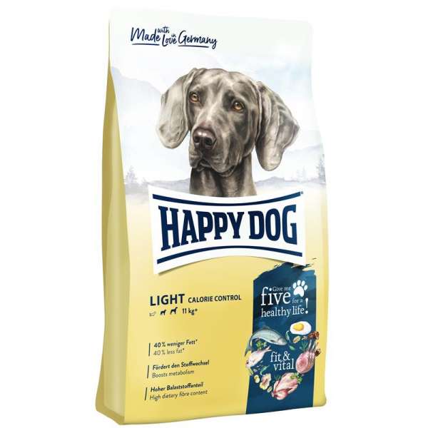 HappyDog Fit &amp; Well | Light Calorie Control | Hundefutter