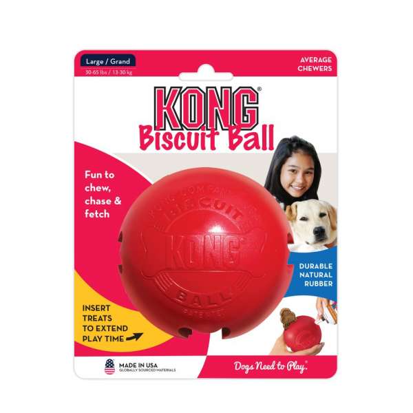 KONG Biscuit Ball | Hundespielzeug