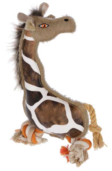 Kerbl Giraffe Gina | Länge 29 cm | Hundespielzeug
