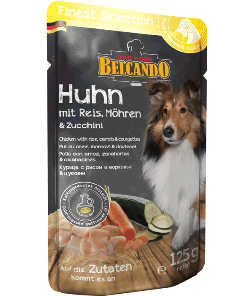 Belcando Finest Selection | mit Huhn, Reis, Möhren &amp; Zucchini