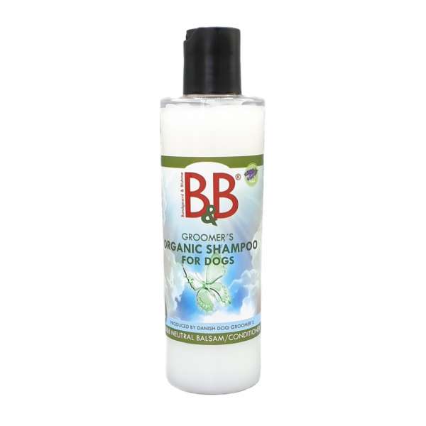 B&amp;B Organic Conditioner (parfümfrei) | neutrales Balsam für gepflegtes Fell bei Hunden und Katzen