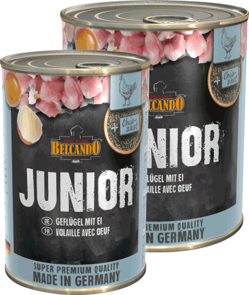 Belcando Super Premium | Junior | mit Geflügel &amp; Ei