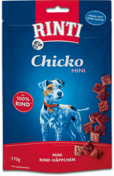 Rinti Chicko Mini | Rind | Hundesnacks 170g