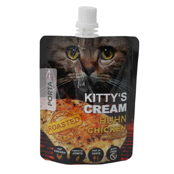 Porta21 Kittys Cream | mit Huhn | 6x90g getreidefreier Katzensnack