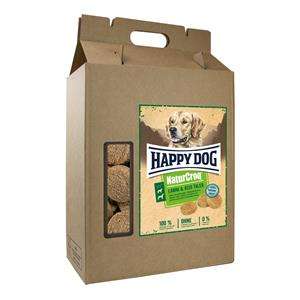 Happy Dog NaturCroq Lamm &amp; Reis Taler | 5 kg Hundesnacks
