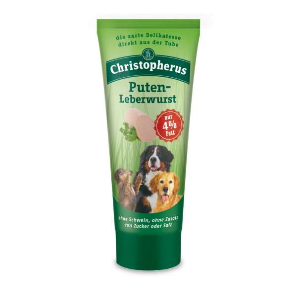 Christopherus Putenleberwurst | 75g Hundesnack