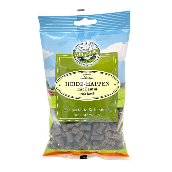 Bellfor Soft Snacks | mit Lamm Heide-Happen | 200 g Hundesnacks