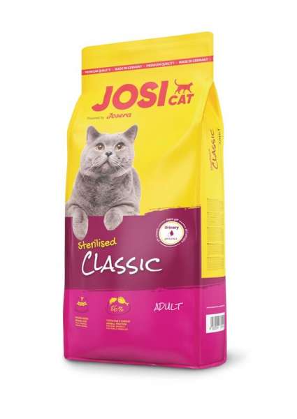 Josera Cat Sterilised Classic | mit Lachs | 10 kg Katzenfutter