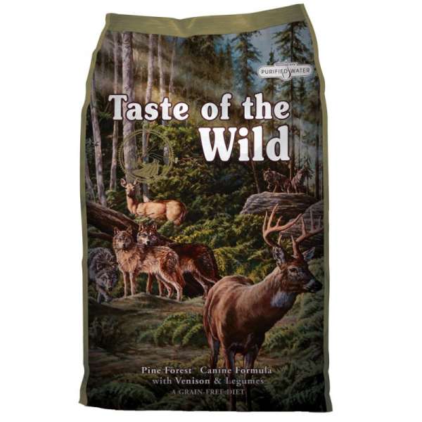 Taste of the Wild Pine Forest | mit Wild, Lamm &amp; Erbsen | 2 kg Hundetrockenfutter