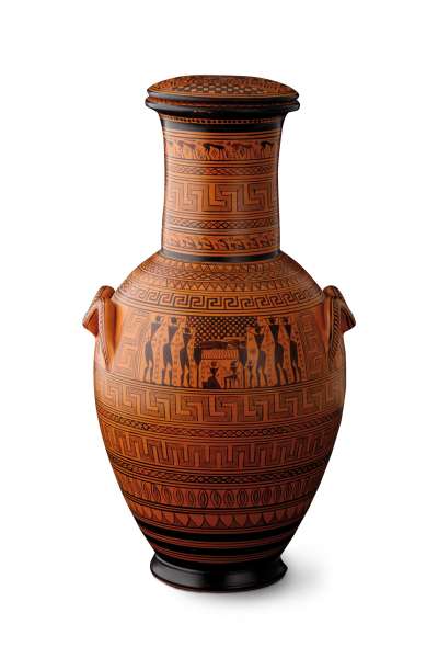Tierurne Griechische Replikate | nach antiken griechischen Vorbildern | handgefertigte Keramikurnen
