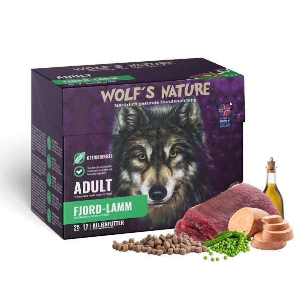 Wolf&#039;s Nature Master Premium | mit Lamm | getreidefreies Hundefutter