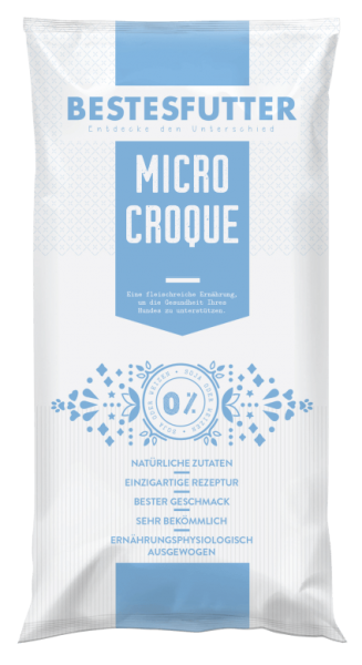 Bestesfutter Micro-Croque Adult | gluten- und getreidefrei