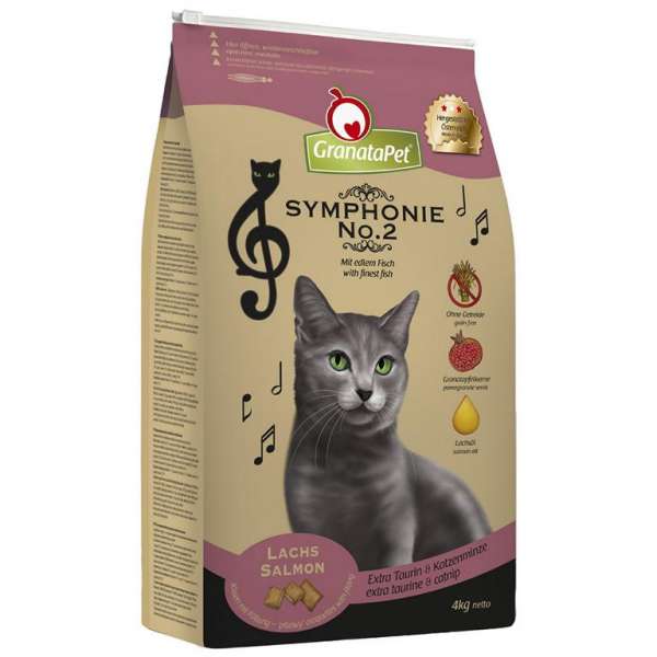 GranataPet Symphonie Nr. 2 | mit Lachs | 300g Katzenfutter