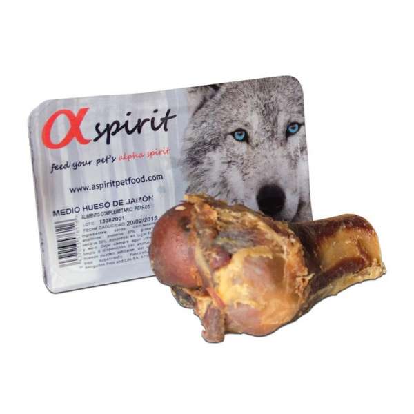 Alpha Spirit halber Schinkenknochen | 150g Hundesnack