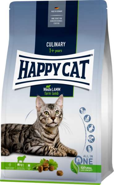 Happy Cat | mit Weide-Lamm | Katzenfutter