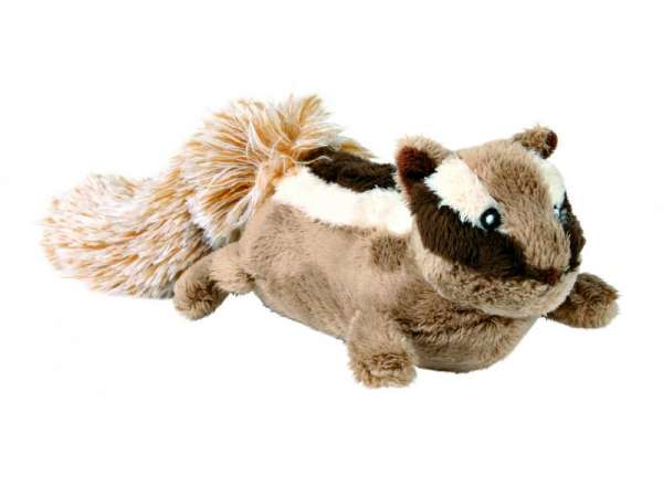 Trixie Plüschtier Spielzeug | Streifenhörnchen | 28 cm | für Hunde