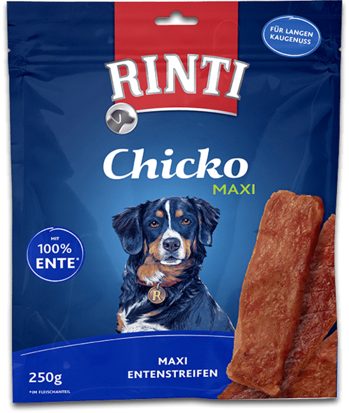 Rinti Chicko Maxi | Ente | Hundesnacks 250g