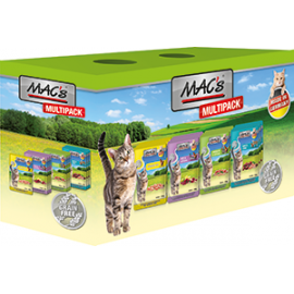 MACs Cat Multipack | ohne Fisch | 12x100g Katzenfutter