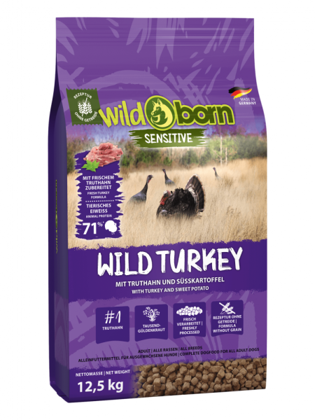 Wildborn Wild Turkey | Hundefutter