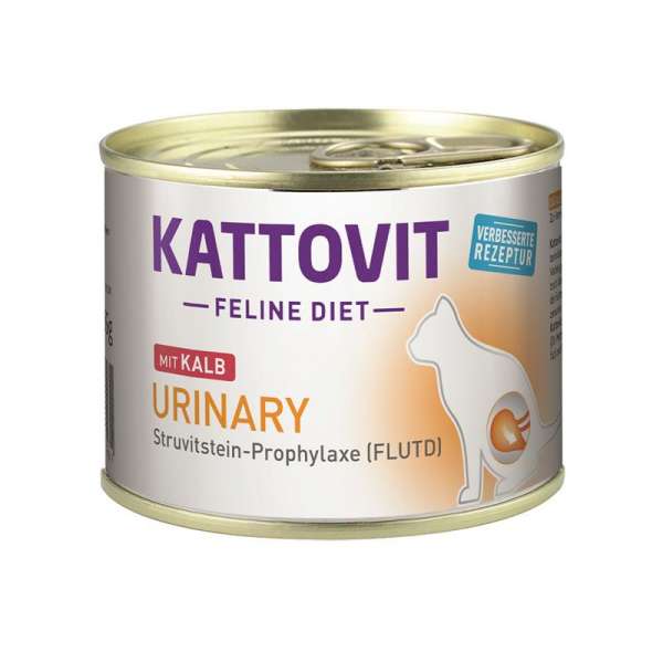 Kattovit Urinary | mit Kalb | 12x185g Katzenfutter
