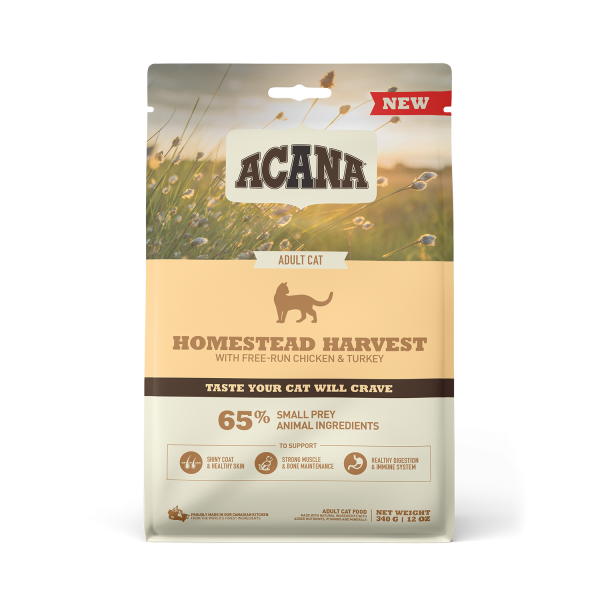 Acana Cat Homestead Harvest | mit Huhn &amp; Truthahn | Katzenfutter