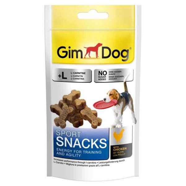 Gimborn Gimdog Sportsnacks Mini-Knochen | Hähnchen | 60g Hundesnack