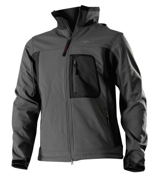 Owney Companion Softshell Jacket | Unisex-Jacke | grau
