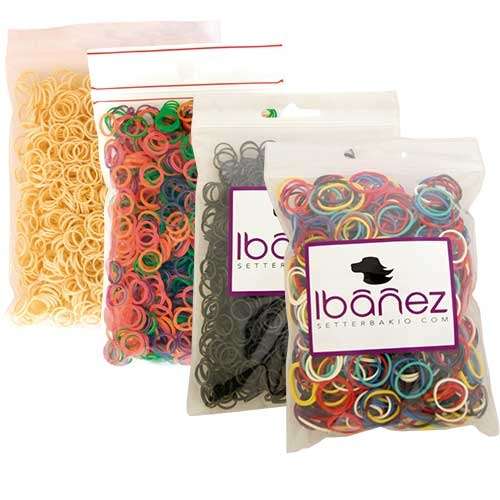 Ibanez Latex Haarbänder Haargummis | 1000 Stk.