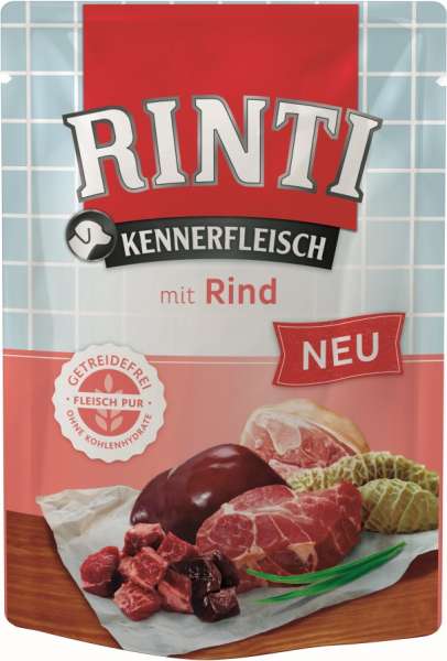 Rinti Kennerfleisch | mit Rind | 10x 400g Frischebeutel