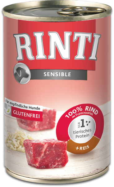 Rinti Sensible | mit Rind und Reis