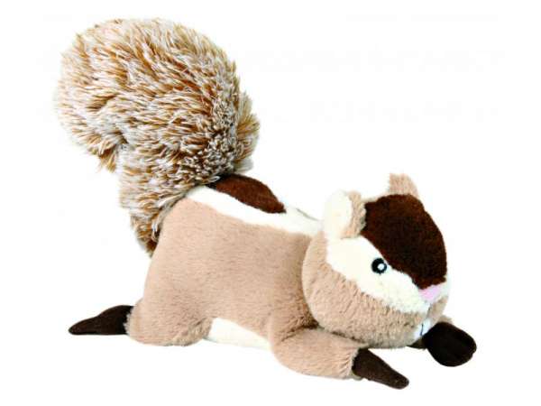 Trixie Plüschtier Spielzeug | Streifenhörnchen | 24 cm | für Hunde