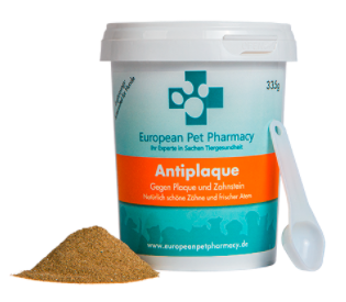 European Pet Pharmacy Antiplaque | 335 g Ergänzungsfutter für Hunde