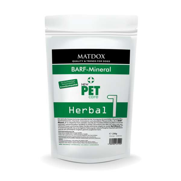 Matdox Herbal 1 | BARF Mineral | 230g Kräutermischung