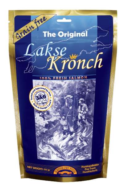 Lakse Kronch Lachssnack | Hundesnack
