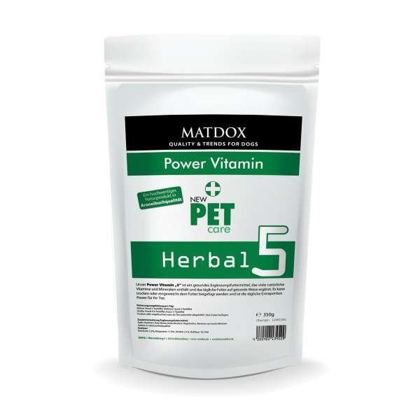 Matdox Herbal 5 | Poiwer Vitamin | 350g Kräutermischung