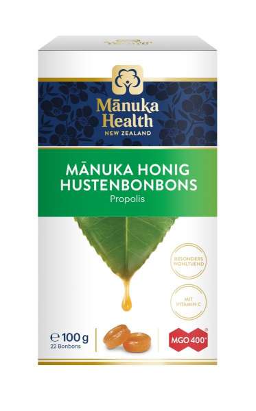 Manuka-Honig Propolis Hustenbonbons MGO 400+ | 100g