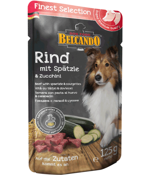 Belcando Finest Selection | Rind, Spätzle &amp; Zucchini