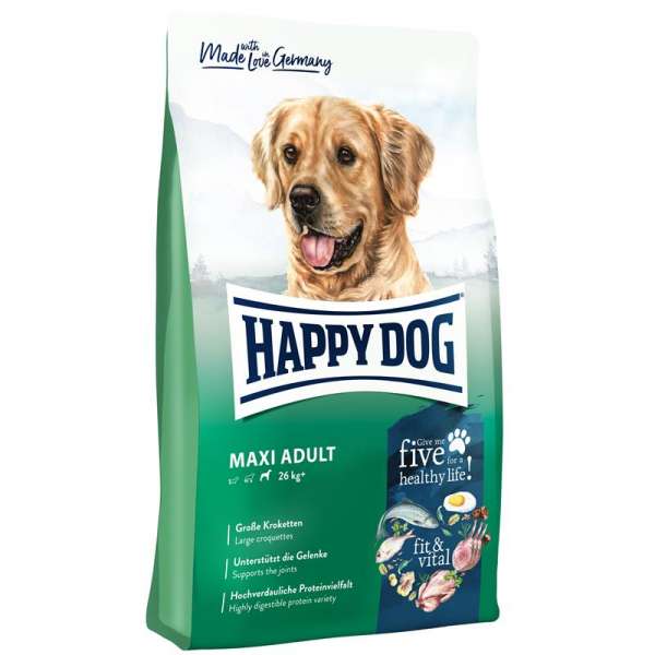 HappyDog Fit &amp; Vital | Adult Maxi Dog | Hundefutter