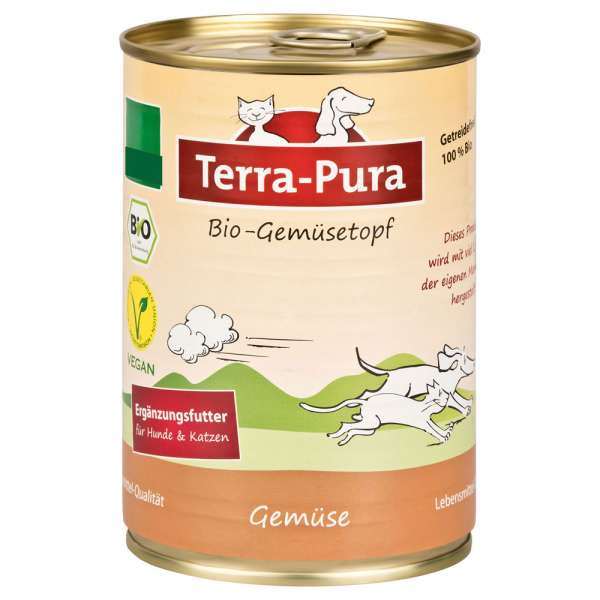 Terra-Pura Bio Gemüsetopf | Hunde &amp; Katzen Ergänzungsfutter