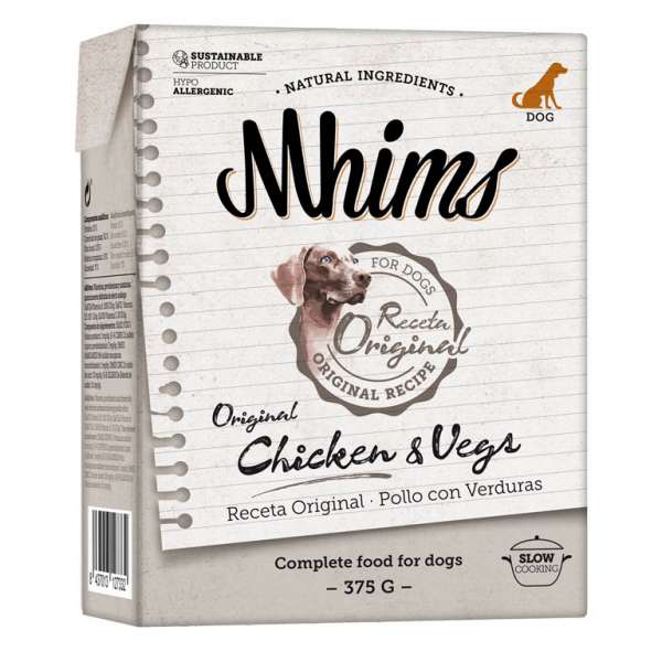 Mhims Dog | mit Huhn &amp; Reis | 12x 375g Hundenassfutter
