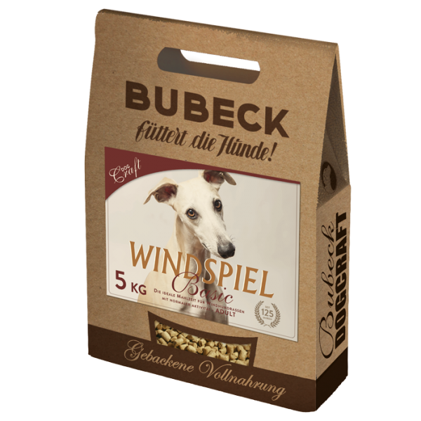 Bubeck Windspiel Basic | für Windhunde | getreidefreies Hundefutter