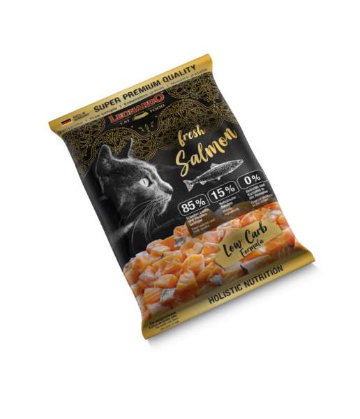 Leonardo Fresh Salmon &amp; Poultry | Trockenfutter für Katzen
