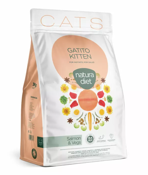 natura diet CAT Kitten Salmon | mit Lachs | Katzenfutter