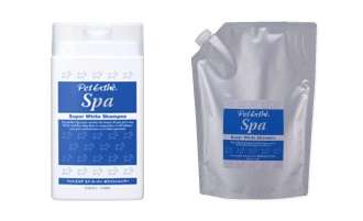 Pet Esthé Spa Super White Shampoo | für weißhaariges Fell | Hundeshampoo