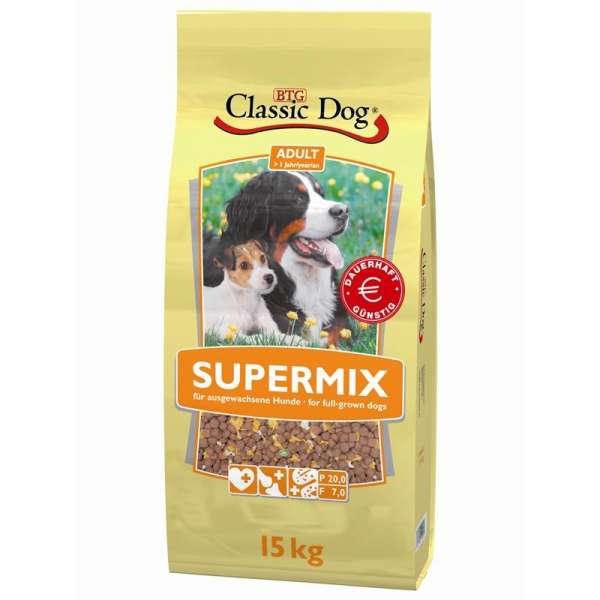 Classic-Dog Supermix, 15 kg