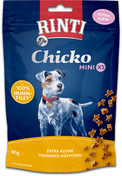 Rinti Chicko Mini XS | Huhn | Hundesnacks 80g